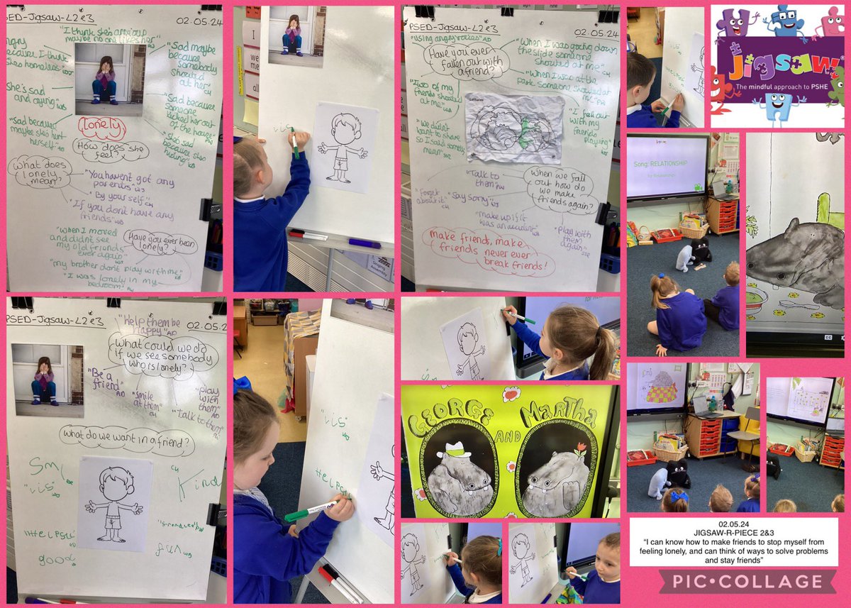 A busy morning in the EYFS!