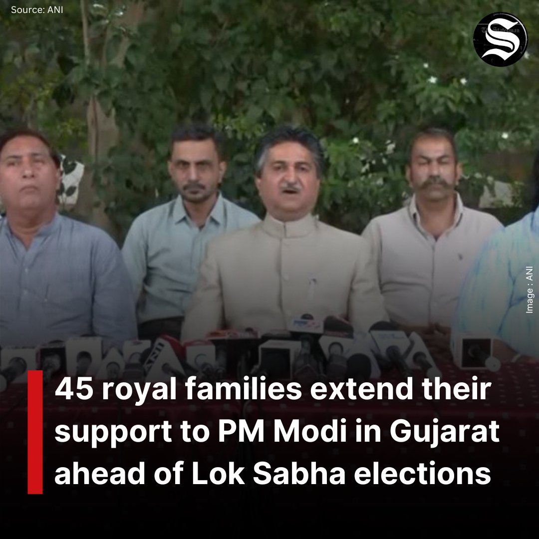 The members of the royal families gathered in Rajkot. 15-16 royal family members were present, while the others extended their letter of support for PM Modi.

#LokasabhaElection2024 #NarendraModi #TheStatesman