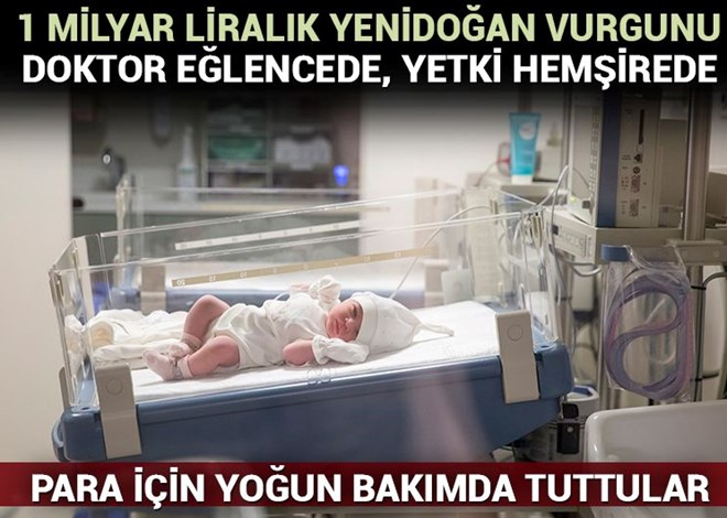 DOKTOR EĞLENCEDE, YETKİ HEMŞİREDE

1 milyar liralık yenidoğan vurgunu

ntv.com.tr/turkiye/1-mily…

Foto: NTV