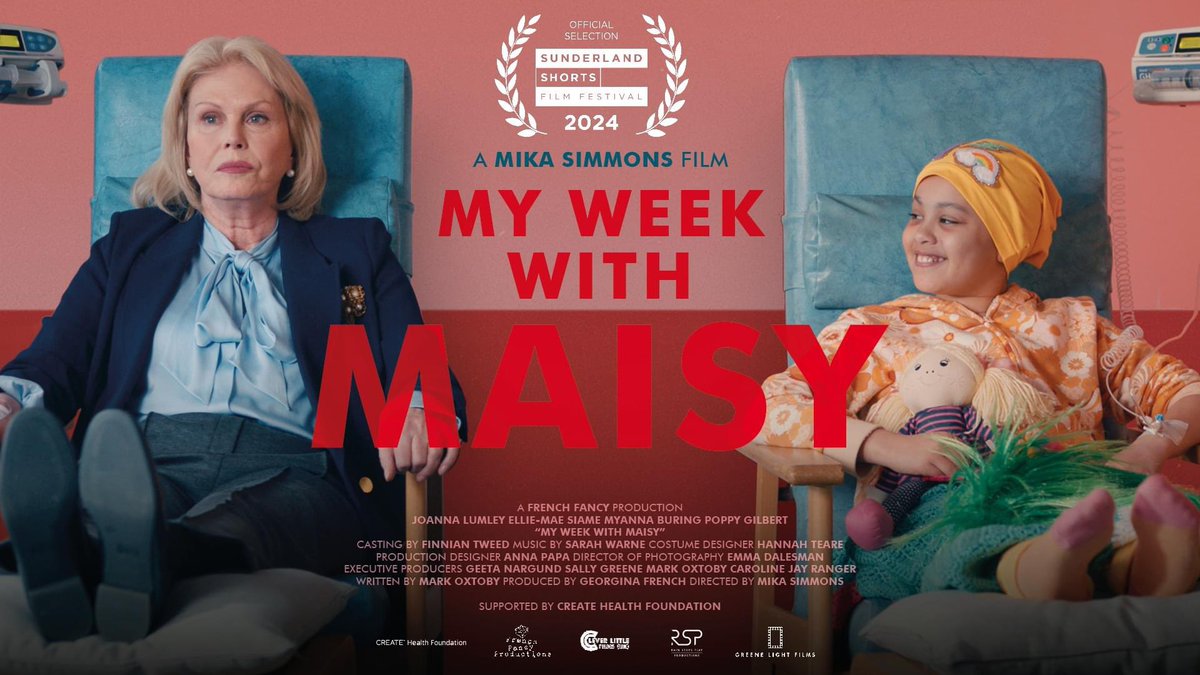 Delighted that MY WEEK WITH MAISY has been Officially Selected 4 @BIFA_film qualifying @SundShortsFilm We’re screening as part their OPENING NIGHT showcase on 8/05 @FireStationSun 🎟️ thefirestation.org.uk/whats-on/171//… #northeastengland #sunderland #filmfestival #filmfestivallife #filmfest