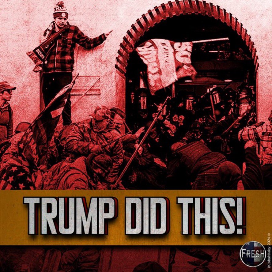 Trump says post-election political violence depends on whether he wins or loses! (MSNBC) And this is a normal election? A man who says he will be a Dictator on day one. A man who will lead a dark autocracy over America? Y’all need to believe Trump when he says these things. He…