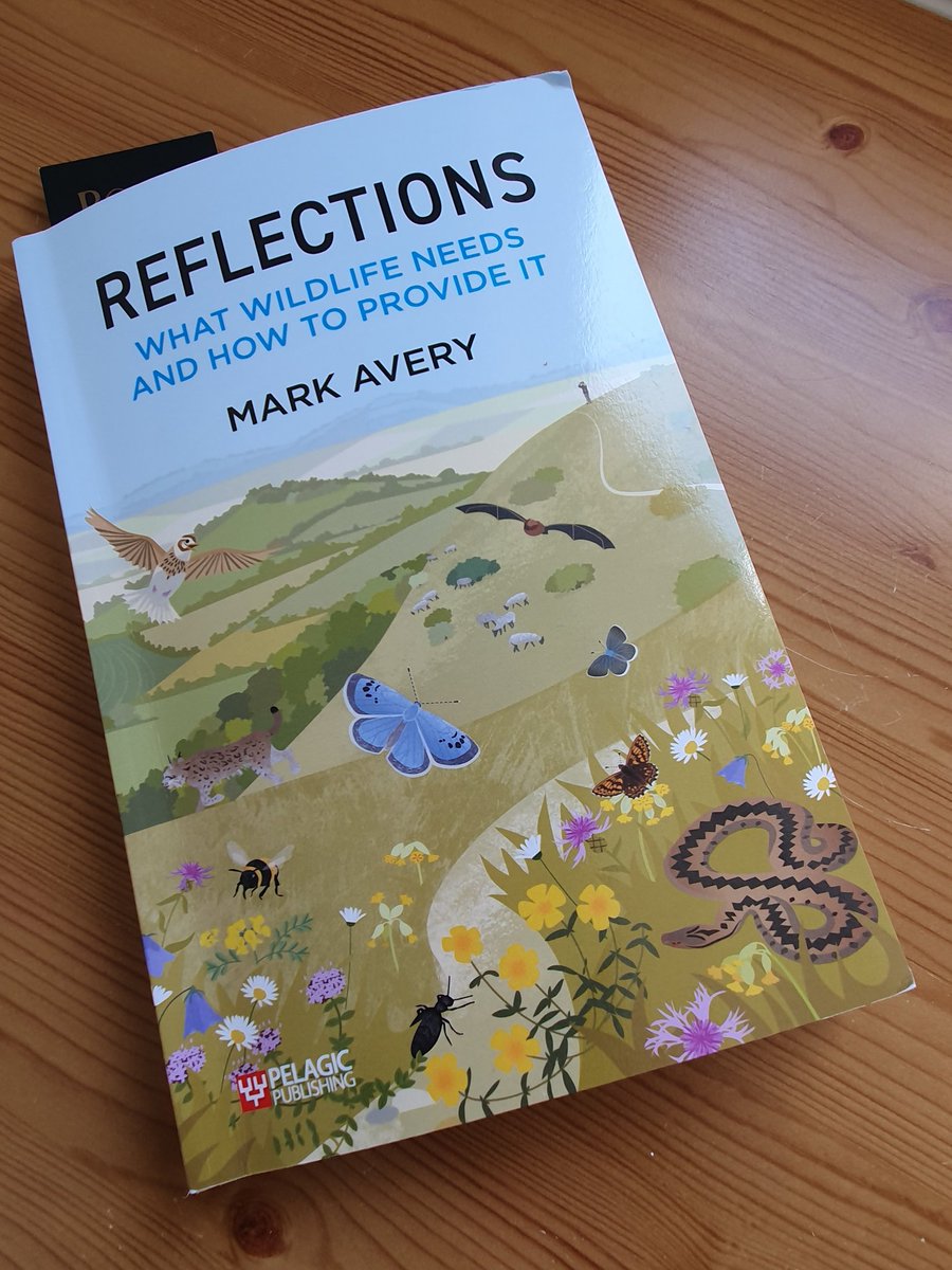 I have just finished reading @MarkAvery's book on wildlife conservation. It is thoughtful and thought-provoking, pragmatic and practical, hard-hitting but ultimately hopeful. I'm looking forward to speaking with Mark @Sustfestexpo next month 💚