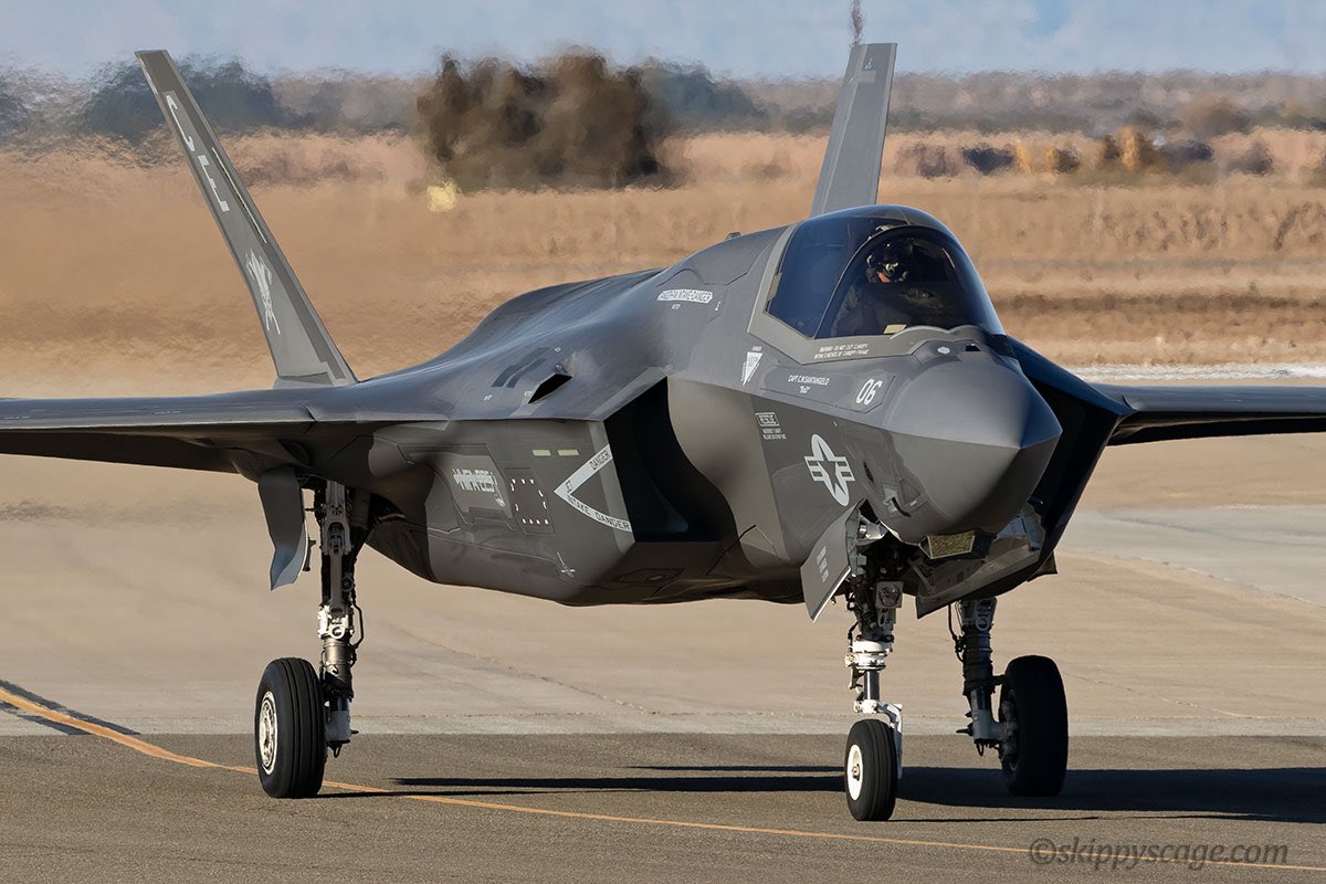 F-35B 169924 | USMC, VMFA-225 Vikings | NAF El Centro, CA KNJK | February 2023

#militaryaviationphotography #militaryaviation #avgeek