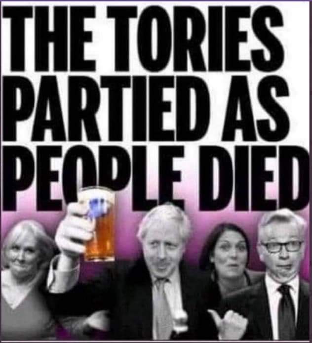 For anyone voting today- #ToriesPartiedWhilePeopleDied #ToryScumOut