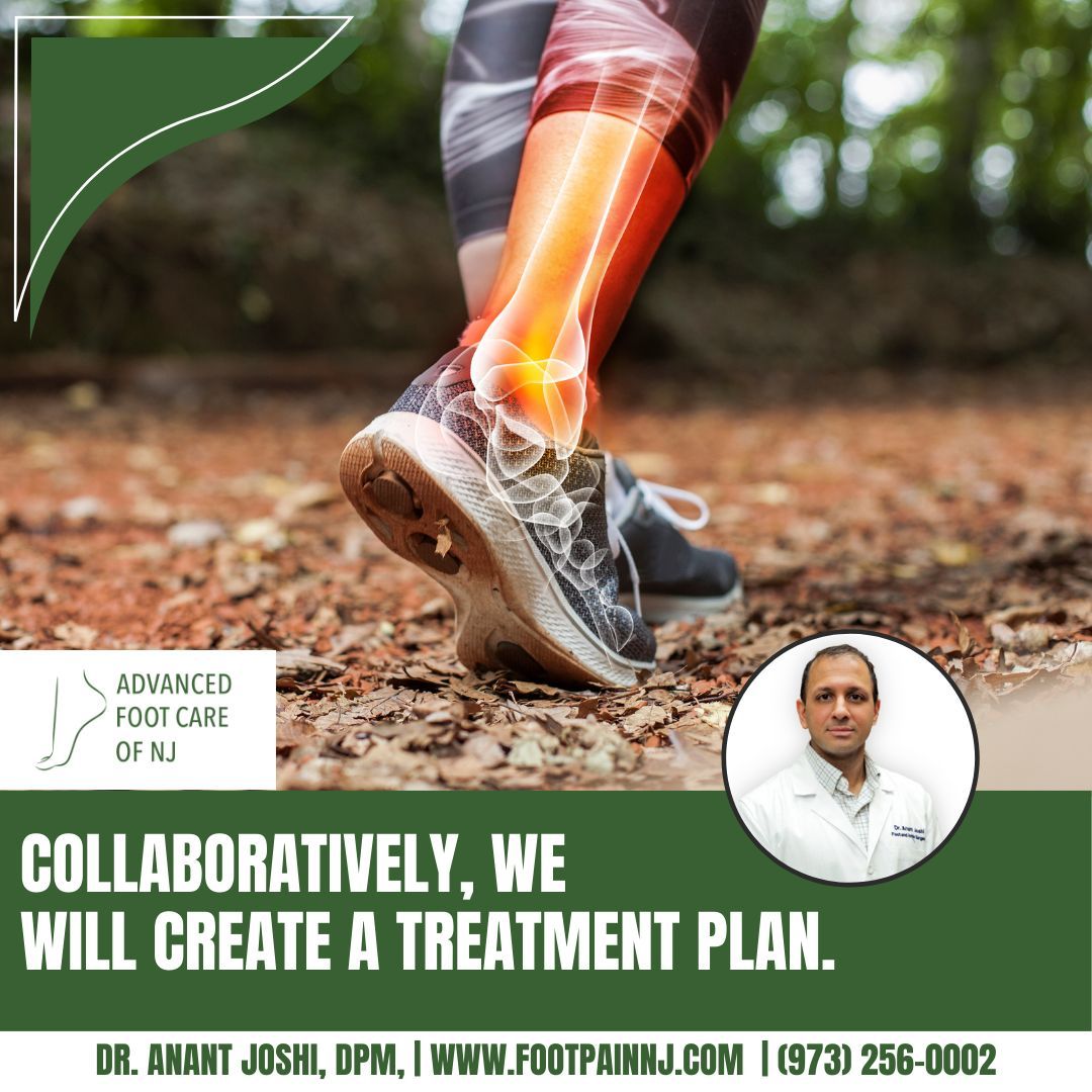 Podiatrists are specialized in treating foot and ankle injuries, and they can provide the appropriate care and treatment to help you recover effectively. 

☎️ 973-256-0002 
Learn More: buff.ly/3rByQ9H 
#AdvancedFootCareNJ #PodiatristNJ