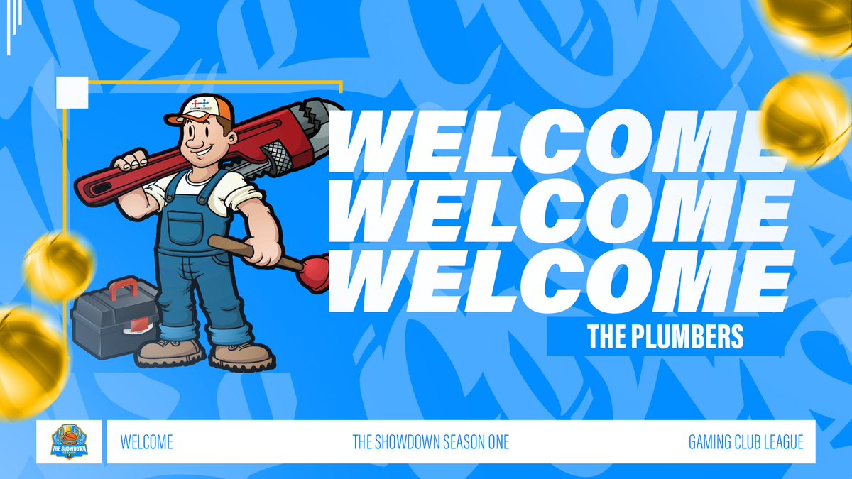 Welcome “The Plumbers” to “The Showdown Season” One Roster: @xStreaky @DABIGWOOP @Duberoni @Adot2k @Quickjiro Get signed up! Registration closes 5/5 at 12PM EST Register here: thegcl.gg/product/the-sh…