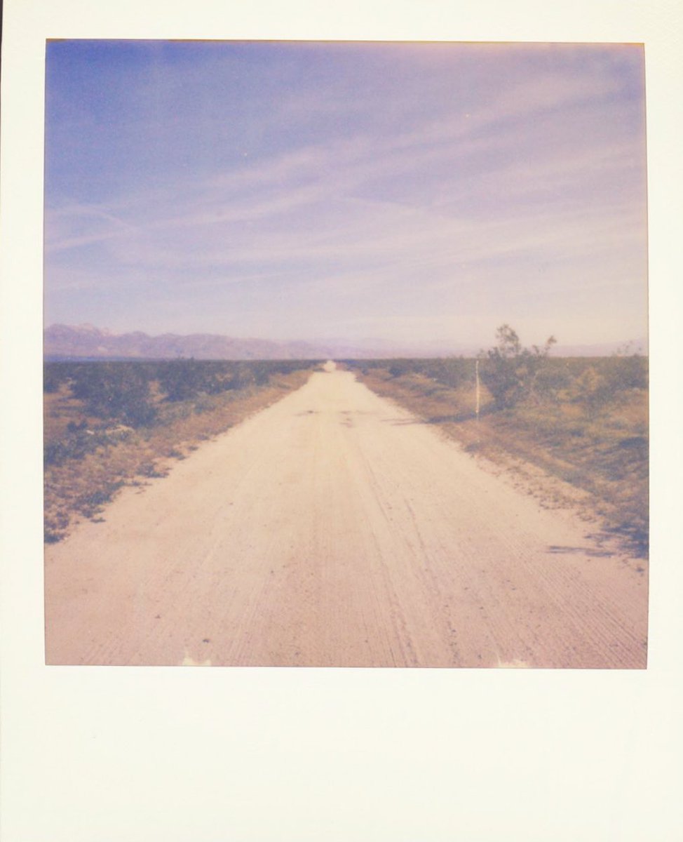 Enjoy your day - keep an open mind and let the open road bring you new adventure. #polaroid #believeinfilm #instantfilm