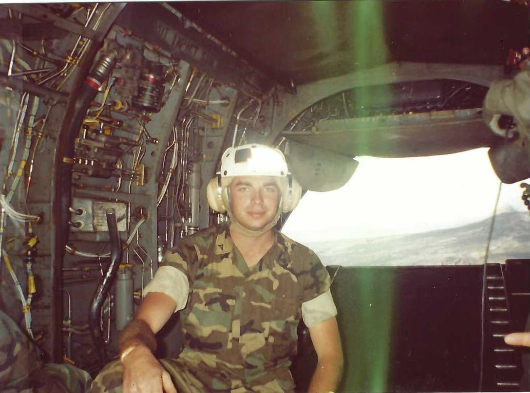 My throwback Thursday. I was at the Pohakuloa Training Area on the big island of Hawaii and we were flying over Mt. Kilauea. Great day. 1991.