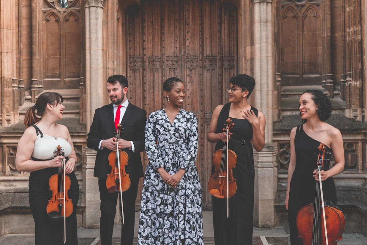 Castle of Our Skins is a Boston-based group that celebrates Black artistry through music. It makes its debut in Leeds on 23rd May with pianist @DrSamanthaEge. @LeedsConcerts buff.ly/3TVTbjT