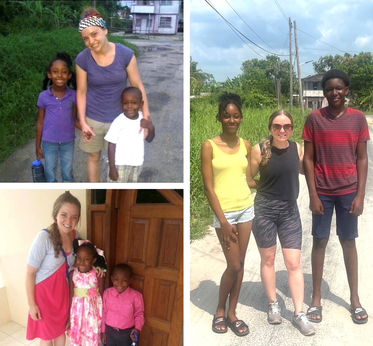'10 years later, and my host siblings are not so little anymore!'
- Retuned #PeaceCorps Volunteer Kaylee
#Service #TBT #Community 🇬🇾