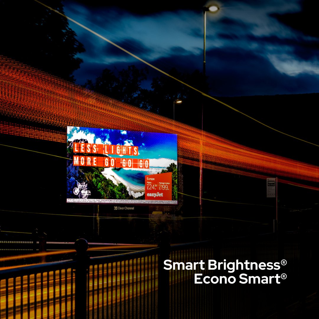 The world's first SMART DOOH® LED Billboard, providing a powerful presence in an eco-friendly way.

bit.ly/3ZtswM0 

#DOOH #OOH #sustainability #digitalsignage #outdooradvertising