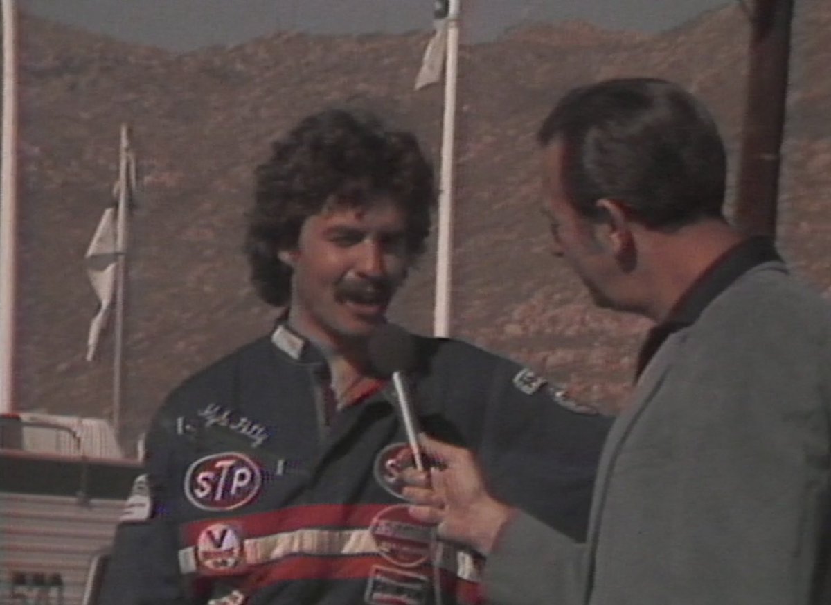 Trading places. @therichardpetty and @kylepetty switched rides at Riverside International Raceway in 1981 to try to benefit from NASCAR’s Winners Circle Program. The two drivers returned to their usual cars the next race.