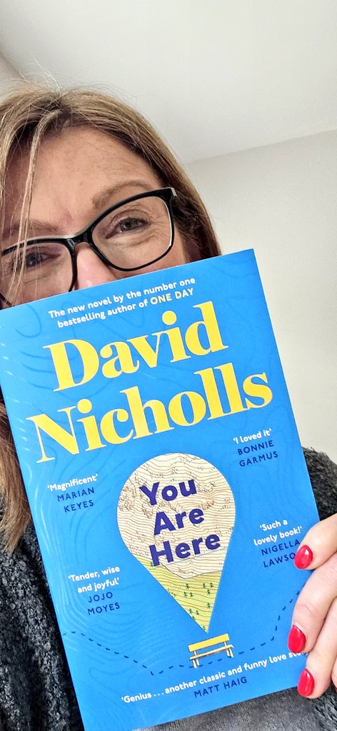 Just turned the final page of #YouAreHere by @DavidNWriter & I loved it 💛

Bursting w/ warmth, humour and gorgeous writing

Marnie & Michael are two beautiful & empathetically written characters 👌

You will not regret picking up a copy✨️

(Review to follow)
Tx @HachetteIre 🙏