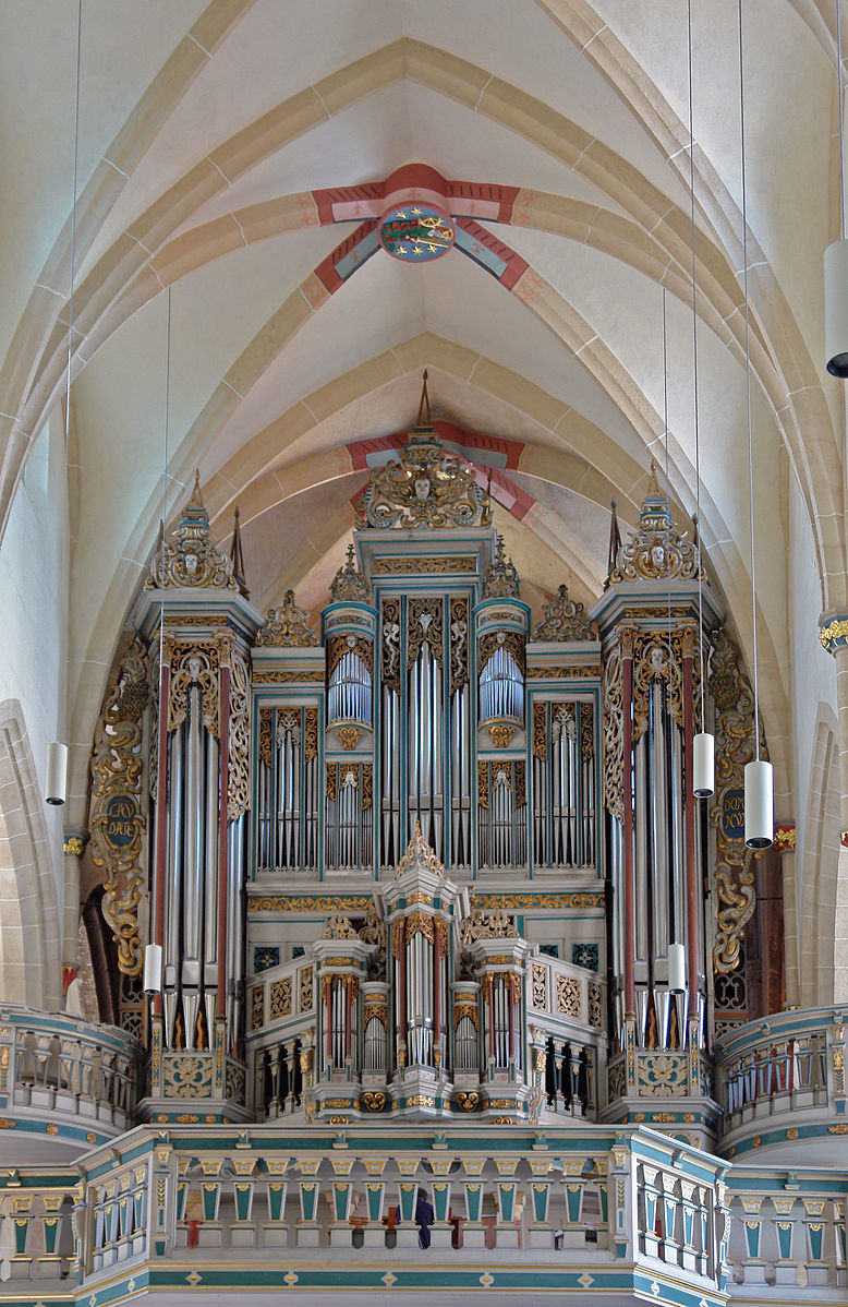 Today marks the 413th anniversary of the death of the German #OrganBuilder, #organist & #baroque composer, Heinrich #Compenius der Ältere. :-) 🌼 † #Nordhausen 🇩🇪 #Deutschland 1579 Predigerkirche-Orgel, #Erfurt. 📸: Kolossos.