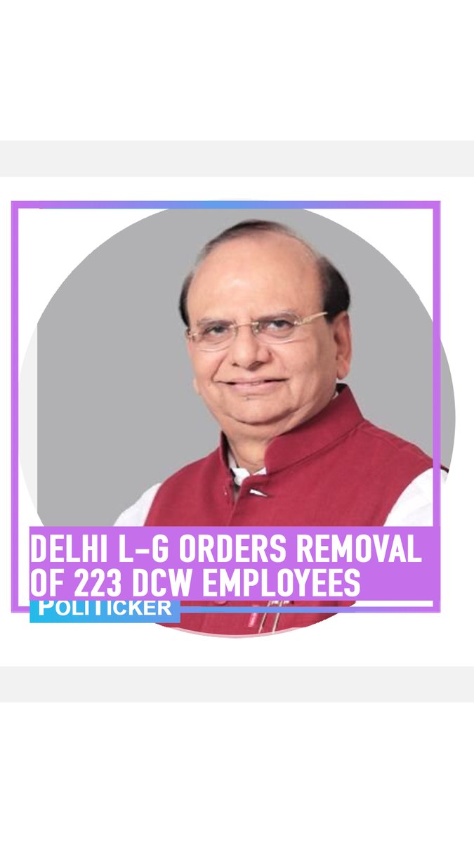 Delhi L-G orders removal of 223 DCW employees, AAP MP & former DCW Chief calls it 'Tughlaqi order'. Watch ThePrint #PoliTicker with @tarannumkhan28 to know more

youtube.com/shorts/vdoCSgS…