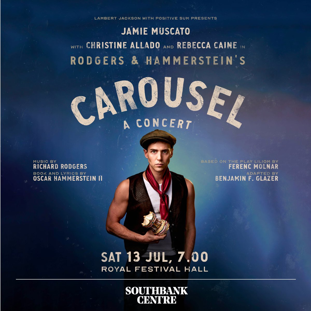 #News Full Casting for Carousel in Concert at the Royal Festival Hall 13 July 2024 fairypoweredproductions.com/full-casting-f… #carousel #royalfestivalhall #fairypoweredproductions
