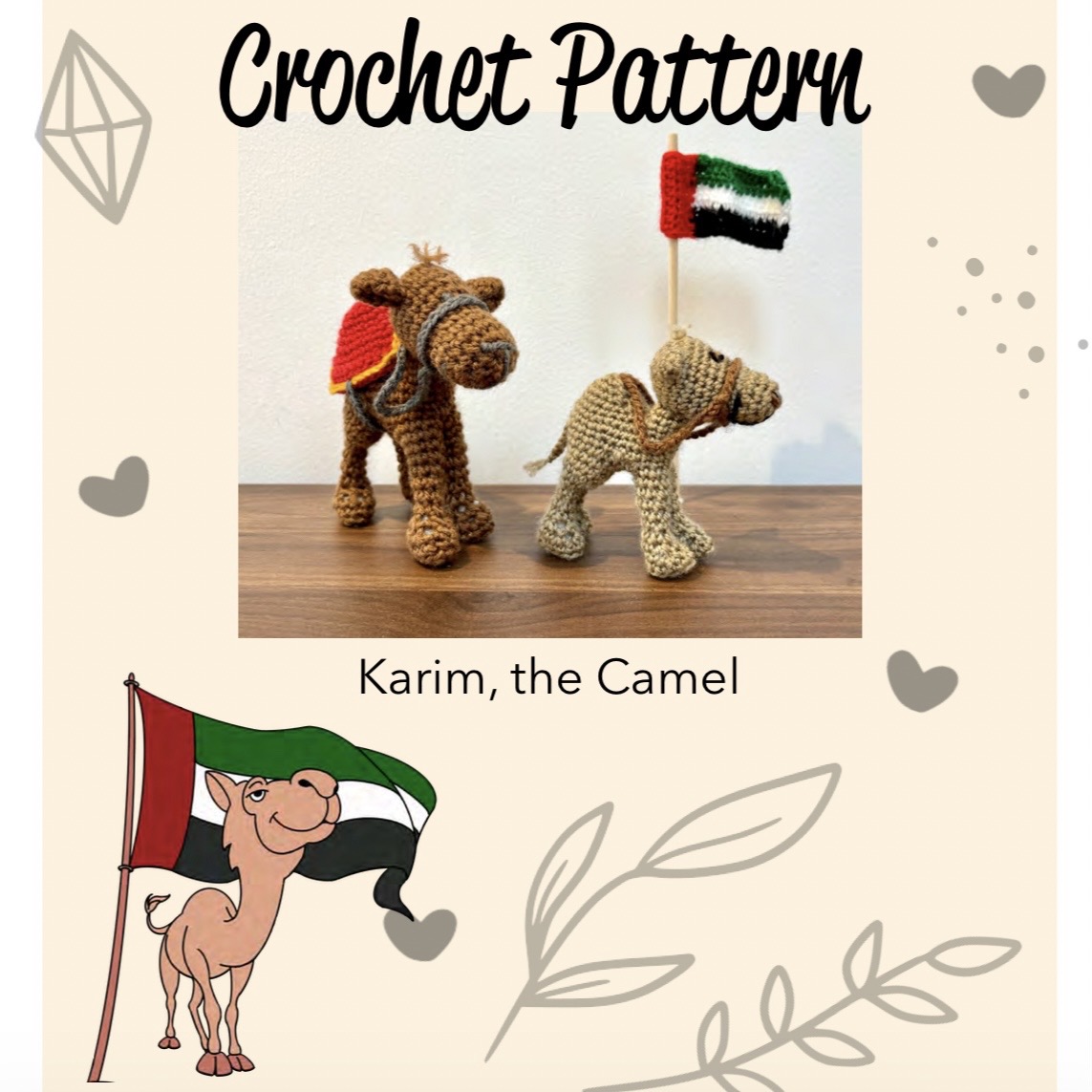 Create Your Own Camel 🐪 (etsy-shop link in bio) #CrochetCamel
#AmigurumiMagic
#CrochetPattern
#YarnLove
#HandmadeHappiness
#CrochetCreativity
#CrochetAddicts
#AmigurumiToys
#CraftyHands
#YarnCraft
#DIYCraft
#CrochetLife
#CraftersOfInstagram
#StitchCraft
#furryflinn
