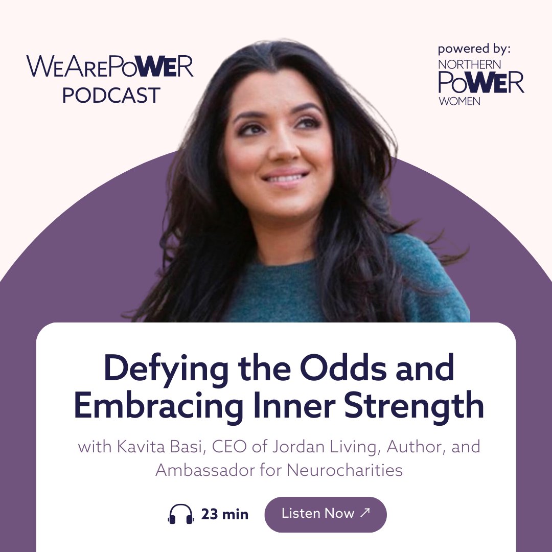 When Kavita Basi experienced a life-altering brain hemorrhage, she didn't just survive—she thrived ✨

Don't miss this episode to find out how success and social responsibility can go hand in hand.

Listen now: buzzsprout.com/1981646

#WeArePower #Podcast 

@KavitaBasi