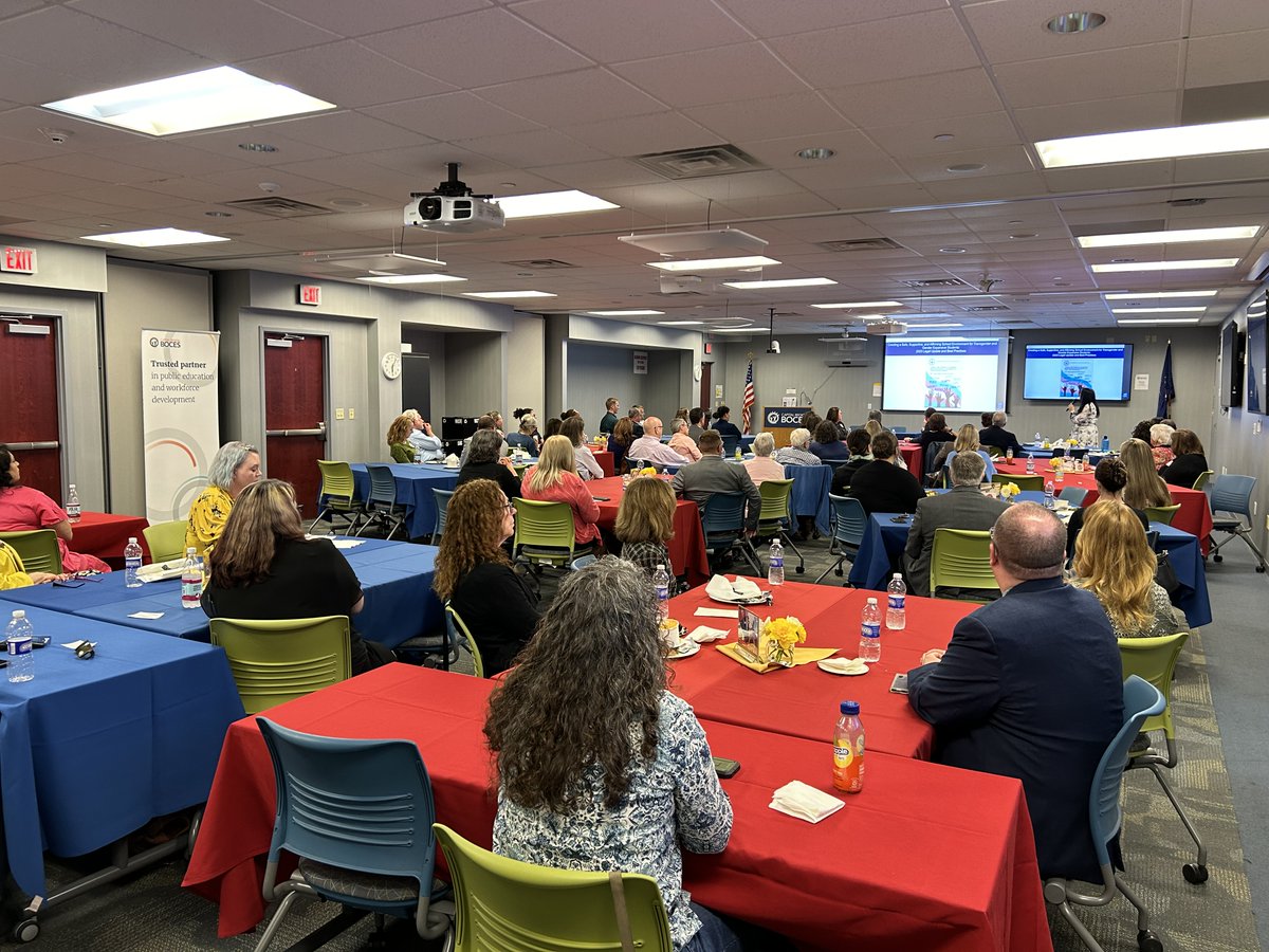 A great night! 60+ school board members and superintendents gathered to discuss belonging and inclusivity in our schools. Thanks to speakers, Dr. Diane Wynne and Jay Worona. <a href="/CapRegionBOCES/">Capital Region BOCES</a> <a href="/LaurenGemmill/">Lauren J Gemmill</a> <a href="/Elizabeth_Wood6/">Dr. Elizabeth Wood</a> <a href="/Stevens_vliet/">Don Stevens</a> David Blanchard  #24United <a href="/KellyMasline/">Kelly Masline</a>