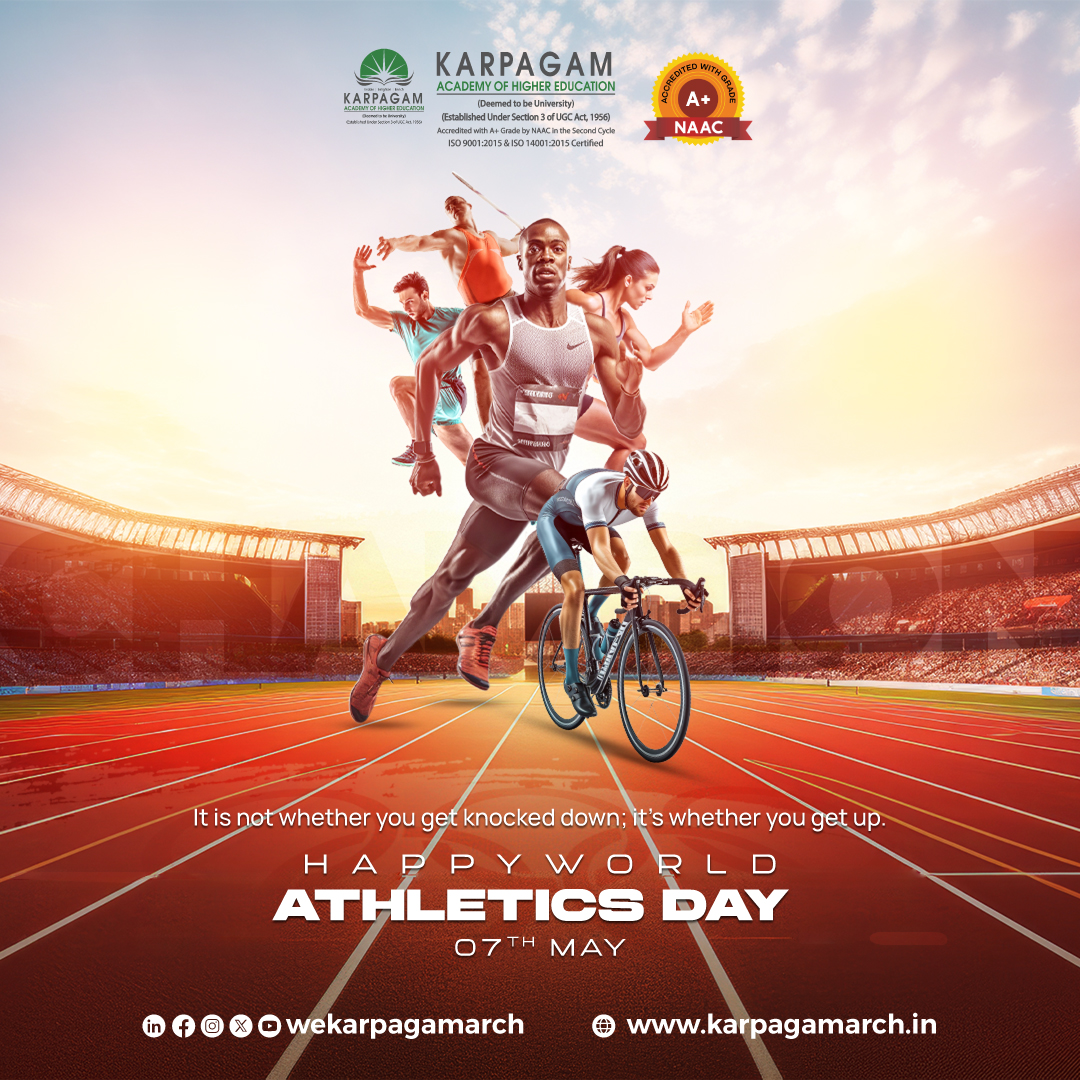 Happy World Athletics Day to all the incredible athletes! Let's salute the unsung heroes who embody resilience, inspire with their hard work, and commit to excellence. Together, let's encourage a healthier lifestyle for all. #AthleteAppreciation #CommitmentToExcellence #Athlete