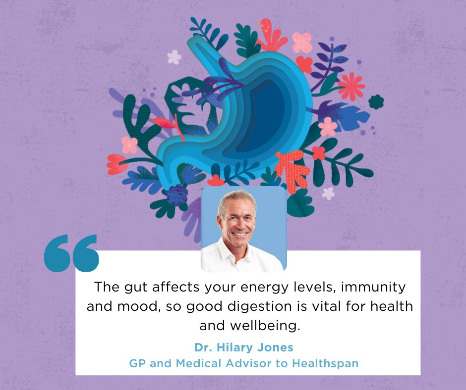 😔Feeling sluggish or run down? Your gut might have something to say about it! Learn more from @drhilaryjones about how digestion can impact your overall health and wellbeing. ➡️ ow.ly/jajt50RuGLI #HealthyGut #HealthyYou #digestion #health #wellbeing