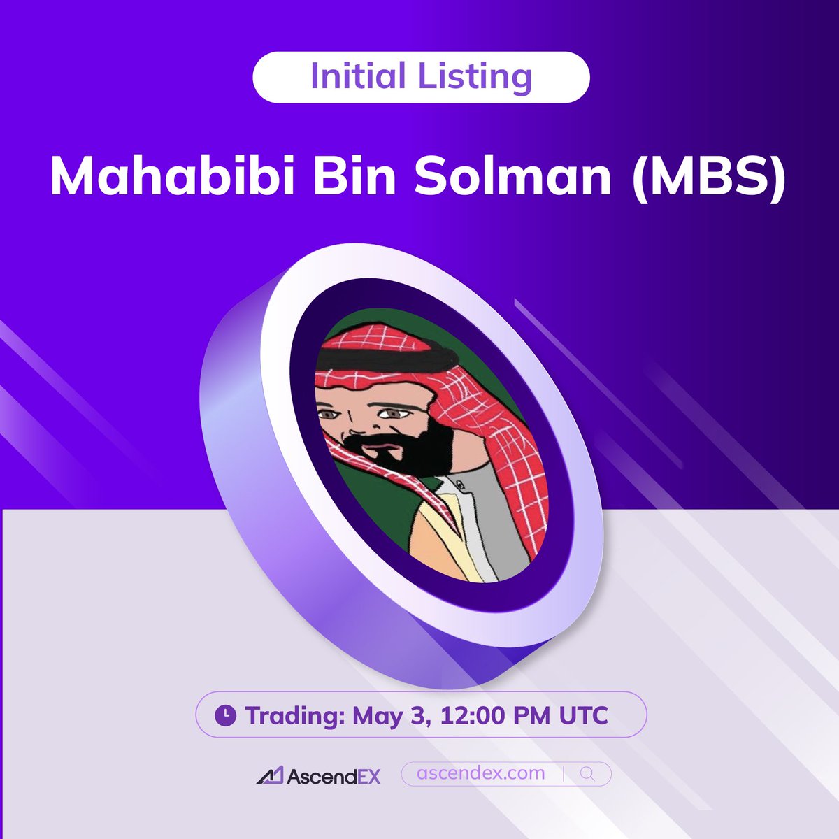 💥AscendEX is thrilled to announce the @mbsonsol ( $MBS) listing under the trading pair MBS/USDT. Details are as follows: ⏰Deposit: May 2, Opened ⏰Trading: May 3, 12:00 PM UTC ⏰Withdrawal: May 4, 12:00 PM UTC 📖Project Intro👉 ascendex.com/en/support/art… #Crypto #MBS…