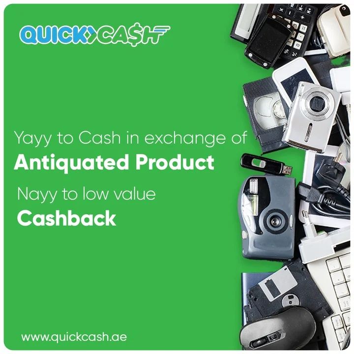 Looking to get instant cash for your valuable products at QuickCash? Don't settle for less—discover the true value of your items today and receive instant cash for your unused product.

#quickcash #buy #sell #product #newproduct #instantcash #instantmoney #money #QuickCash