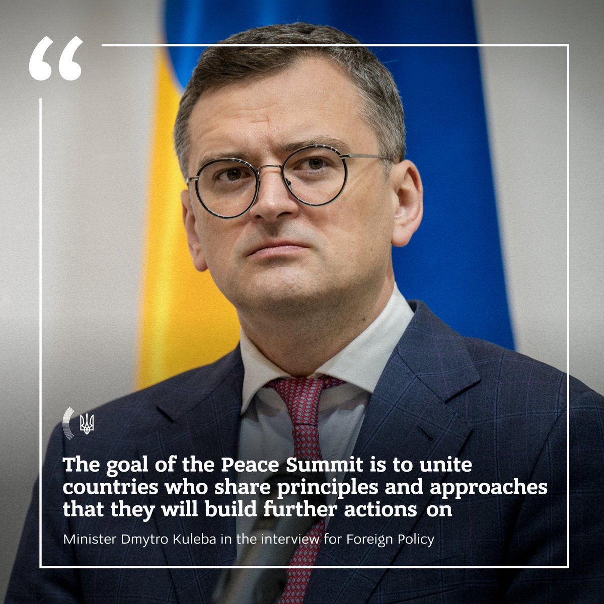 💬 'There are only two ways to bring Russia to a situation where it will act in good faith — success on the battlefield and coalition of countries who share the same principles and the same approaches' — @DmytroKuleba for @ForeignPolicy. 🔗Full interview: cutt.ly/0eqZxlvS