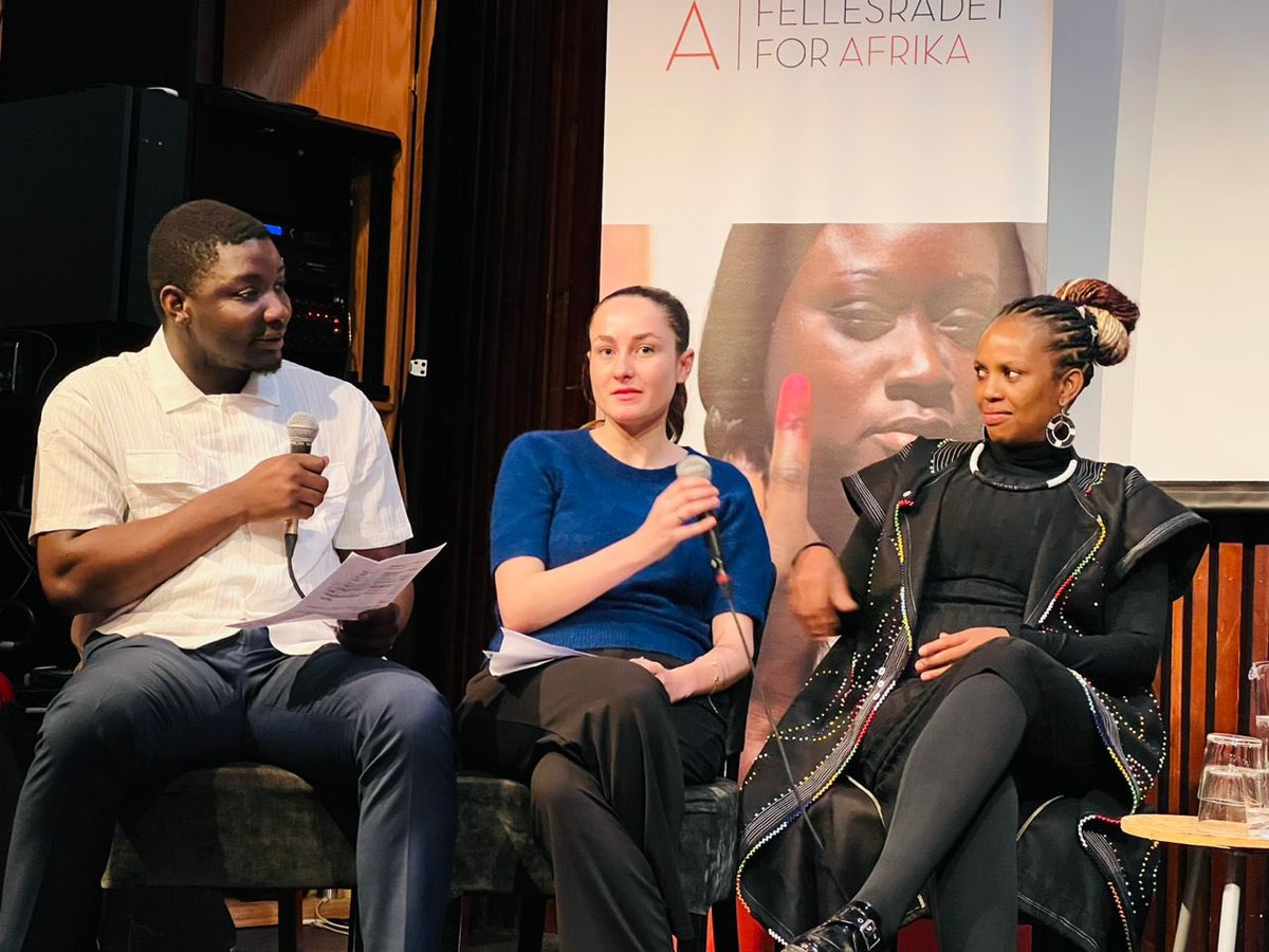 1/2. Last Wednesday, we had the honor of hosting a panel discussion with activists from Eswatini - Mandla, Thembelihle, Luphiwo, & Julia from AUF. The conversation centered on the worsening human rights conditions in Eswatini under King Mswati.