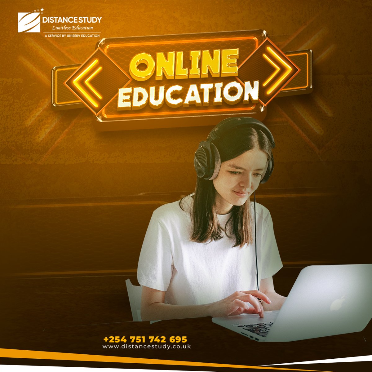 Enroll for an Online course from the best universities across the globe with us. Reach out to us through bit.ly/43zEnLO or +254 751 742 695 to apply.

#onlinelearning #uniserv #studyfromhome #educationforall #academics