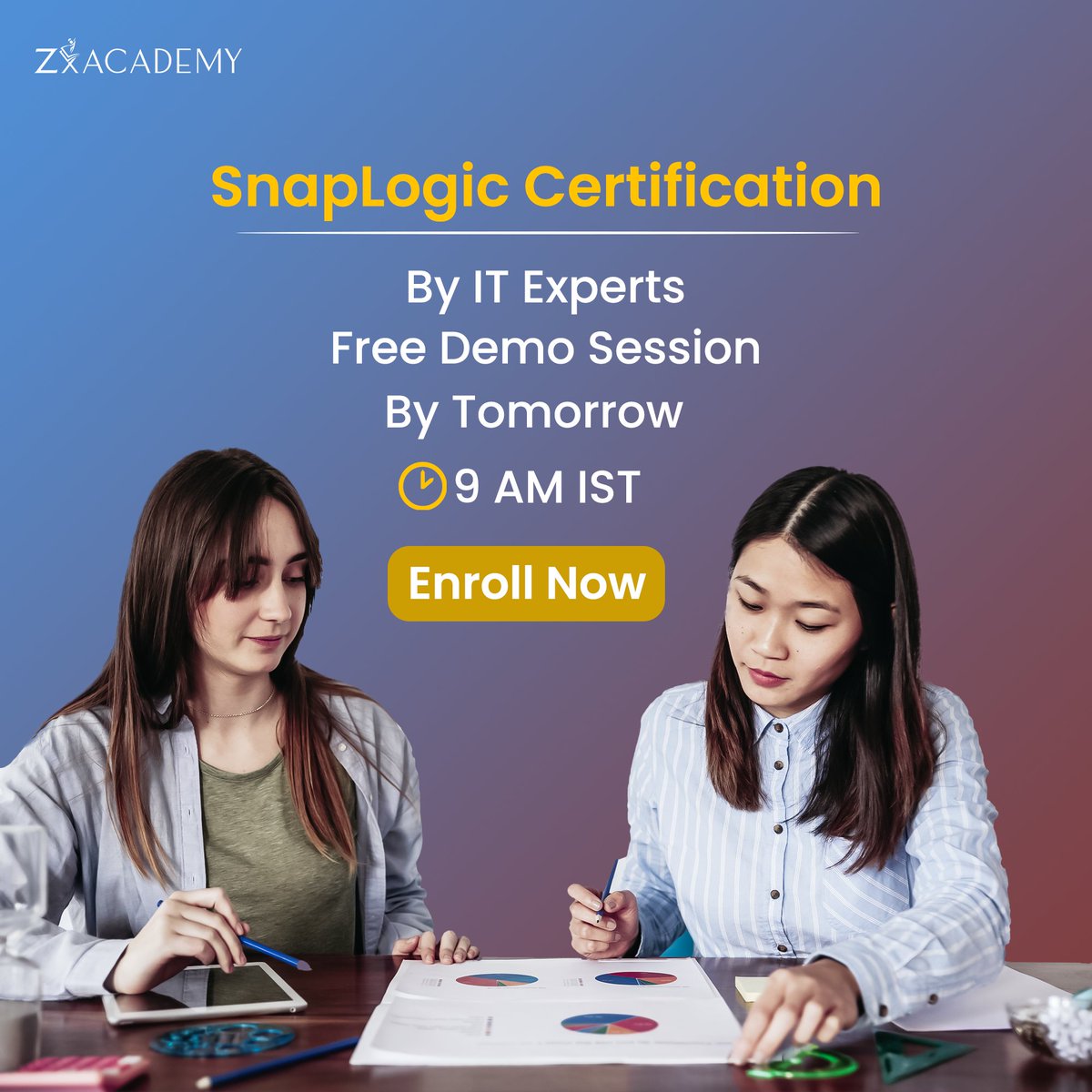 Zx Academy SnapLogic Certification Training Can Help You Advance in Your Career #SnapLogicTraining #ZxAcademy #CertificationTraining #DataIntegration #APIIntegration #CloudIntegration #ETL #ETLTool #DataScience #BigData #BoostYourCareer #GetCertified #SkillUp #EnrollNow