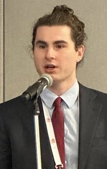 Congratulations to Dr Sam Short for his oral presentation on breakthrough stoke in #AFib at
@AHAScience #EpiLifestyle24! 
He graduated @UVMLarnerMed in 2023, is an IM res @UNC, & his mentor @MaryCushman is vice chair in our dept.