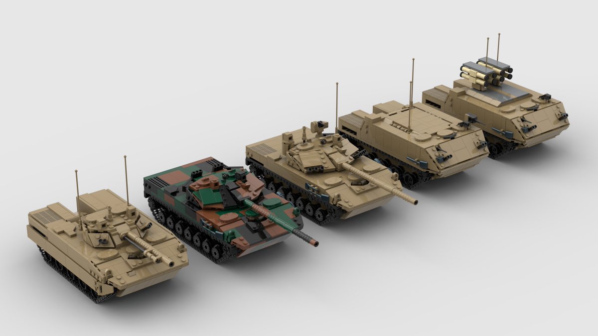 BMD-4M 2S25 Sprut-SD 2S25 Sprut-SDM1 BTR-MDM Rakushka 9P162M Kornet-D1 #LEGO #レゴ #ミリレゴ #LegoMilitary