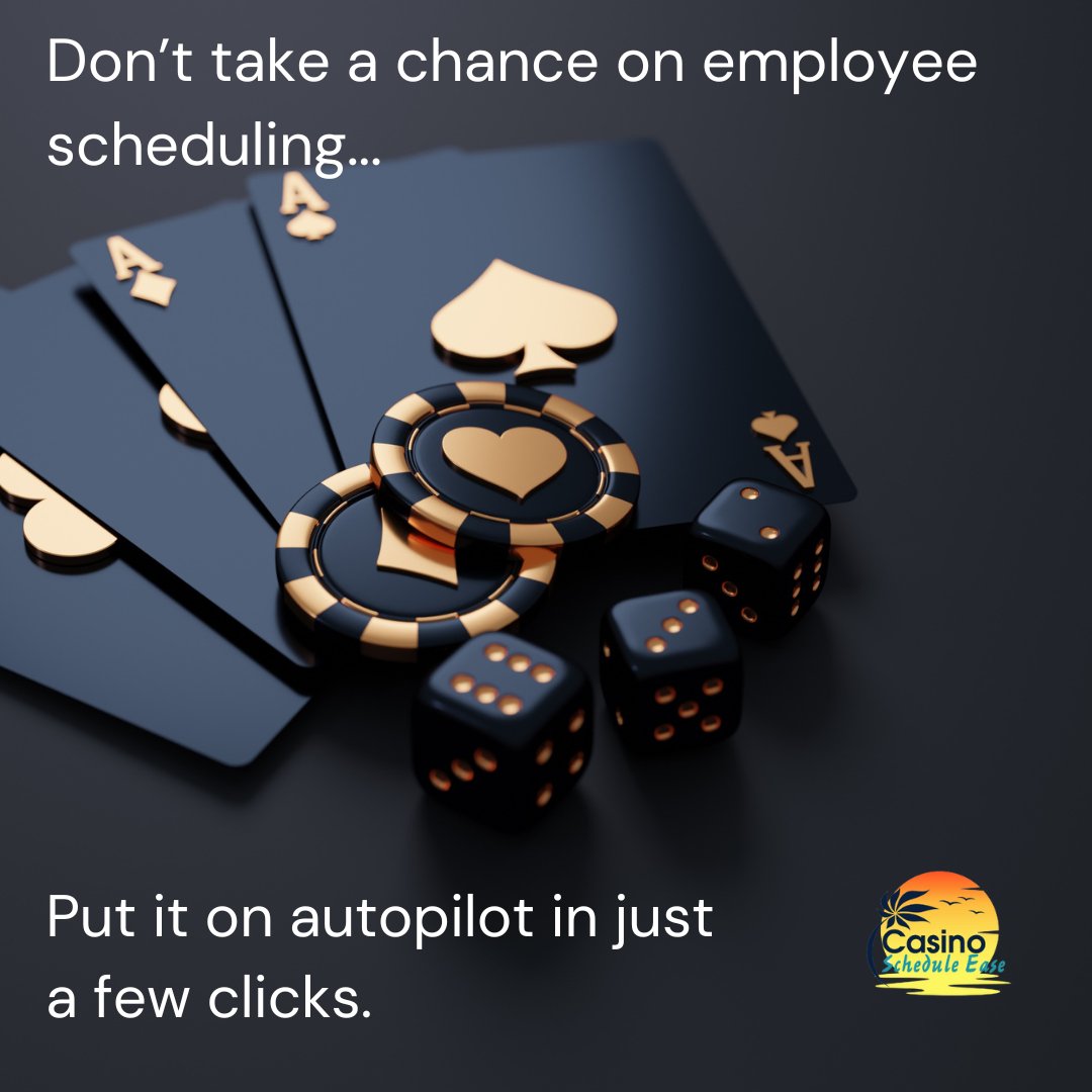 Struggling to keep your #casino staff scheduled and organized? Say goodbye to the headaches and hello to effortless #WorkforceManagement ow.ly/laY550Rshbj #CasinoManagement #CasinoLife #EmployeeScheduling #CasinoScheduleEase