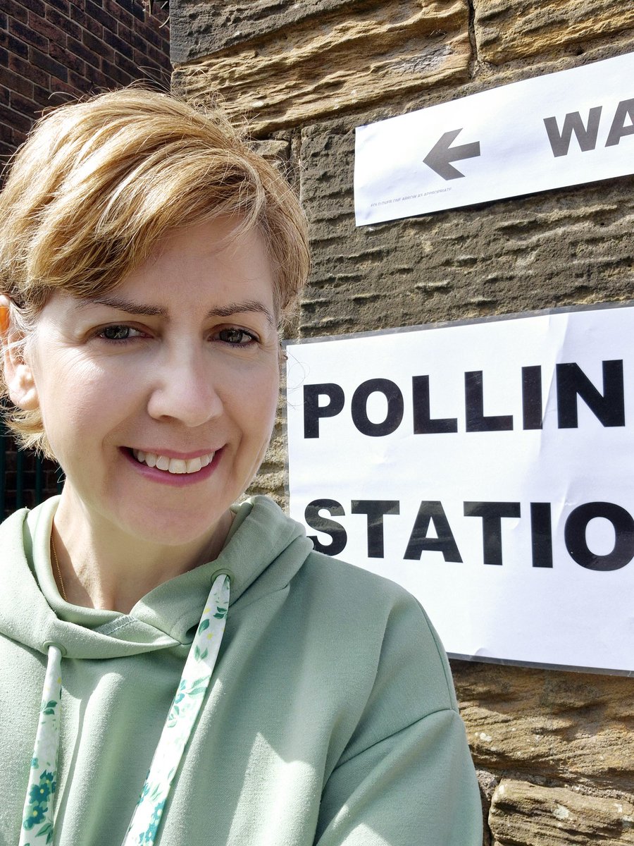 I've just voted, please cast your votes for; Mike Foster - Ardsley and Robin Hood Lalit Suryawanshi - Morley North Alex Giles- Morley South Daisy George- Farnley and Wortley For Common Sense Conservatism #VoteConservative