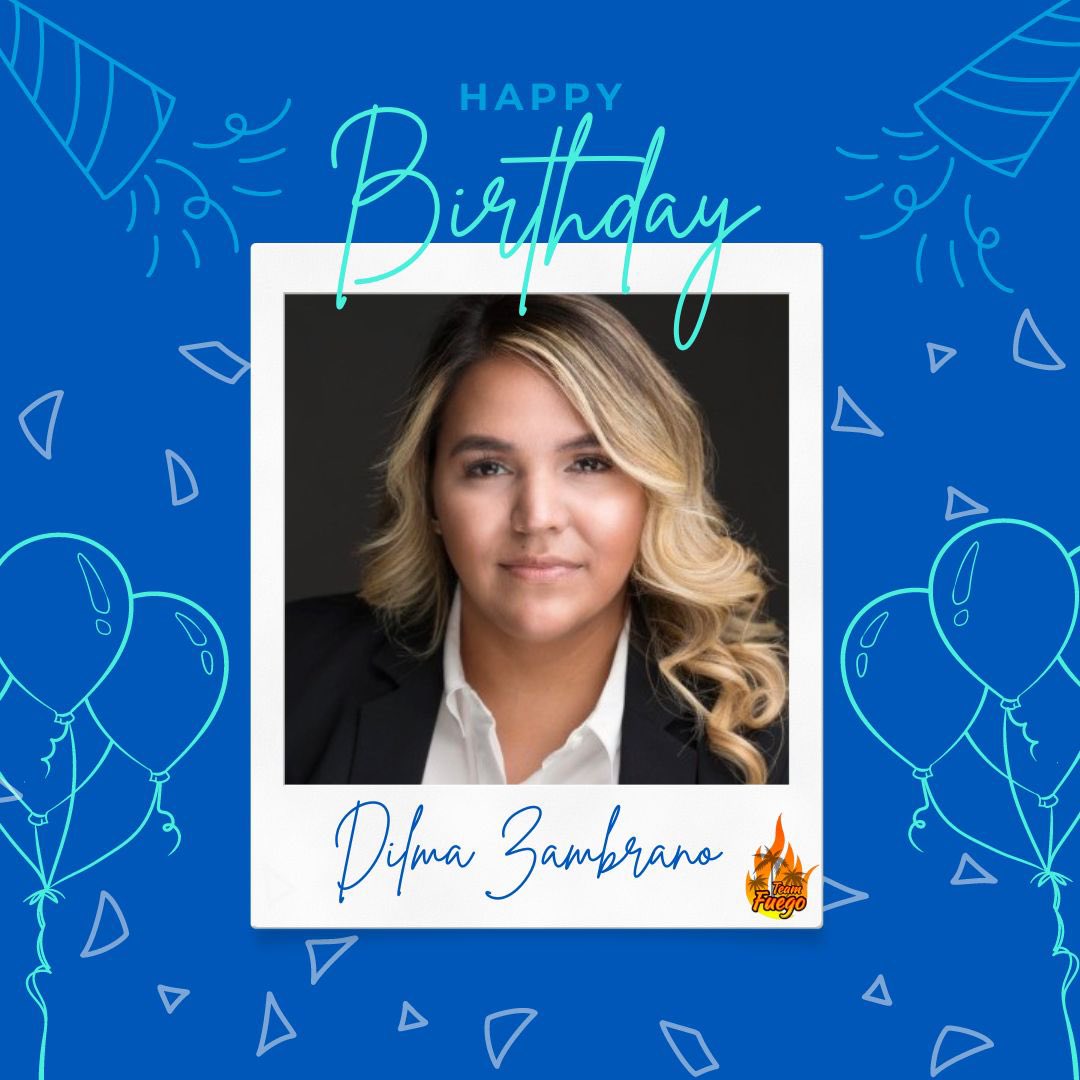 Bianka Hernandez, MBA (@biankah26) on Twitter photo Wishing one of Team Fuego’s fearless leaders <a href="/DilmaZambrano_/">Dilma Zambrano</a> a Happy Birthday!!! 🥳🎉🎂
#TeamFuego #OneFLA #LifeatATT Wishing one of Team Fuego’s fearless leaders <a href="/DilmaZambrano_/">Dilma Zambrano</a> a Happy Birthday!!! 🥳🎉🎂
#TeamFuego #OneFLA #LifeatATT