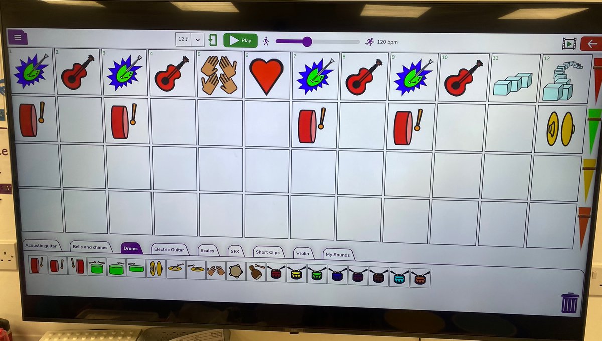 Year 2 are having lots of fun composing digital music in computing this morning, using the 2Squence program. They had to present their composition to the class for us to guess what mood it represents. #digitalmusiccomposition #computing #ICT #enthusiasm #cookham #cookham