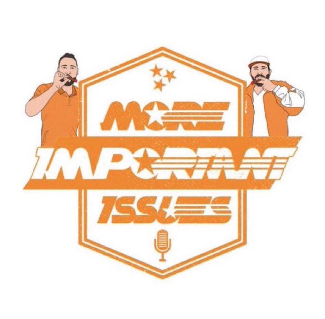 The new episode of More Important Issues is out! 🟧Landed Another from the Portal ⬜️Floor and Ceiling for Football 🟧Road Trip to Gainesville Give it a listen. Episode 558 (5/1/2024) ⬇️⬇️⬇️ podcasters.spotify.com/pod/show/morei…