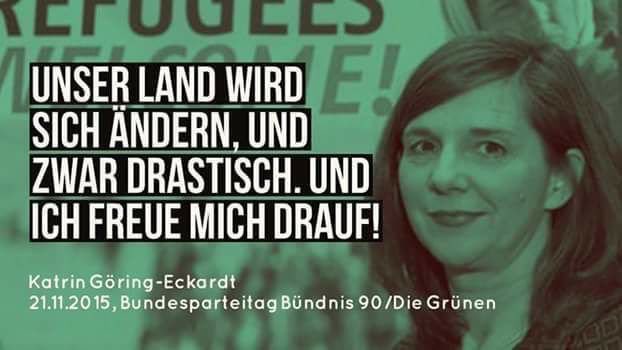 Ich glaube nicht, dass sie da unsere Polizei zu rüffeln hat!
Die #GrueneSekte hat doch die Zustände in unserem Land ganz entschieden zu verantworten!