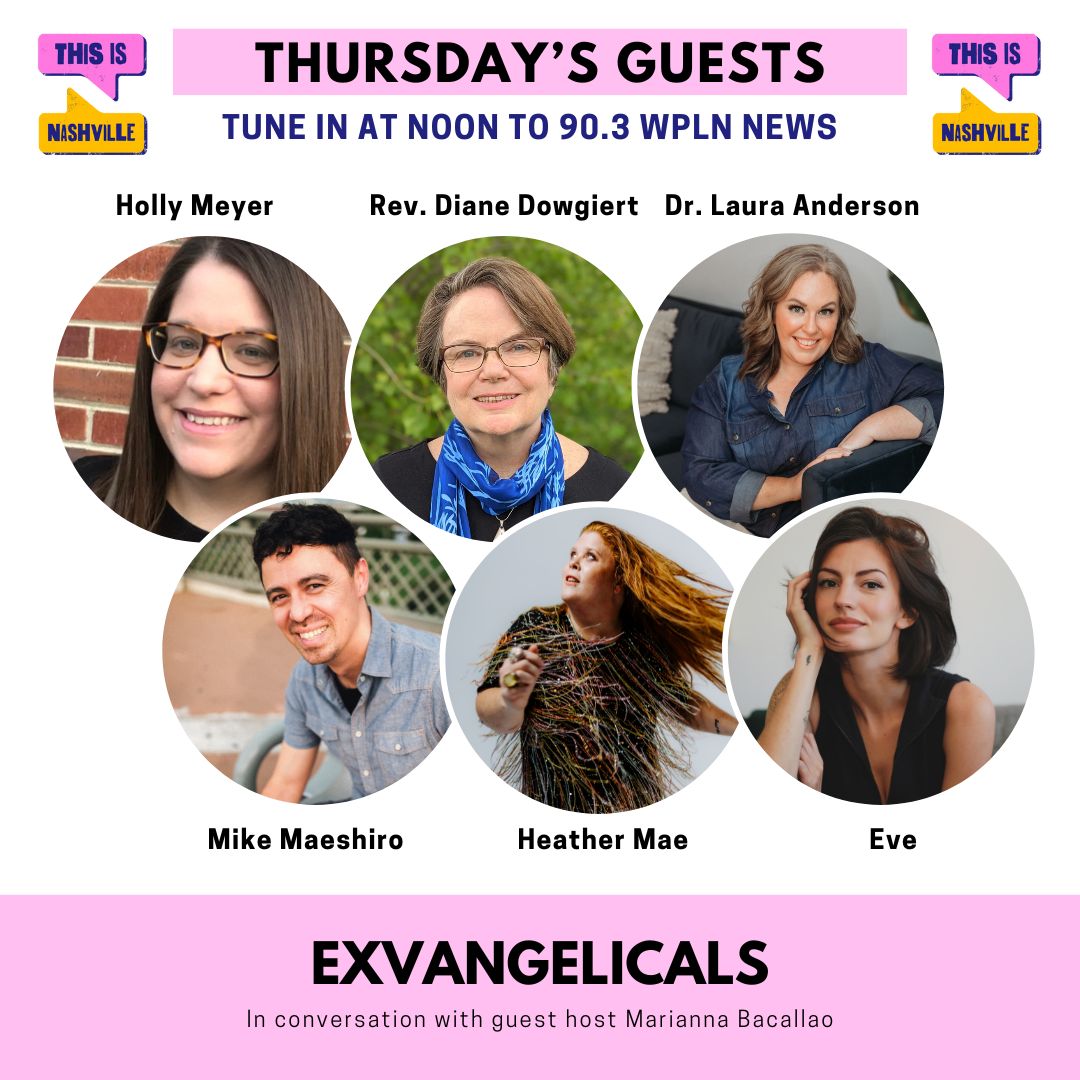 Evangelical culture is everywhere — think Bible verses on donut store boxes. Today, guest host @MariannaBac will explore the growing movement of people who identify themselves as exvangelicals. Are they finding support and if so, how? Join us today at noon on 90.3 @WPLN.