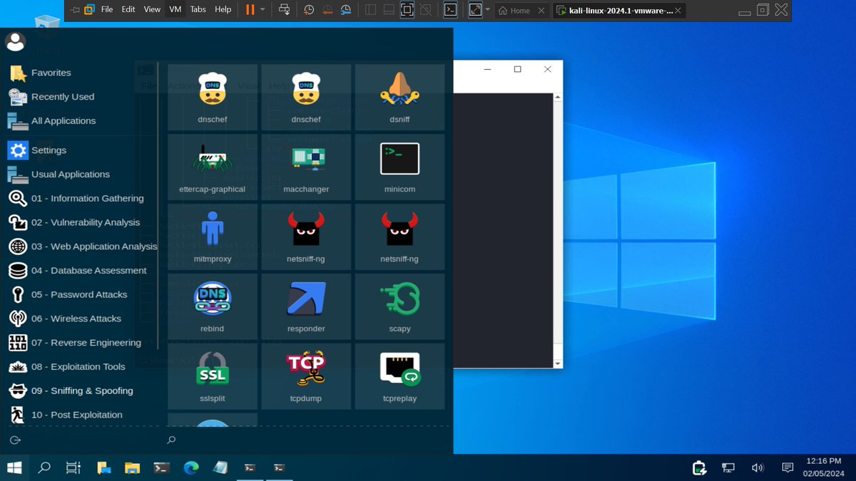 Day 55 of #1000daysofcybersecurity: 

I stumbled upon Kali Undercover

Kali Undercover is a feature in Kali Linux that allows users to switch the desktop environment's appearance to resemble a Windows operating system. 
#SOCAnalyst #CiscoCyberOps #IncidentResponse
