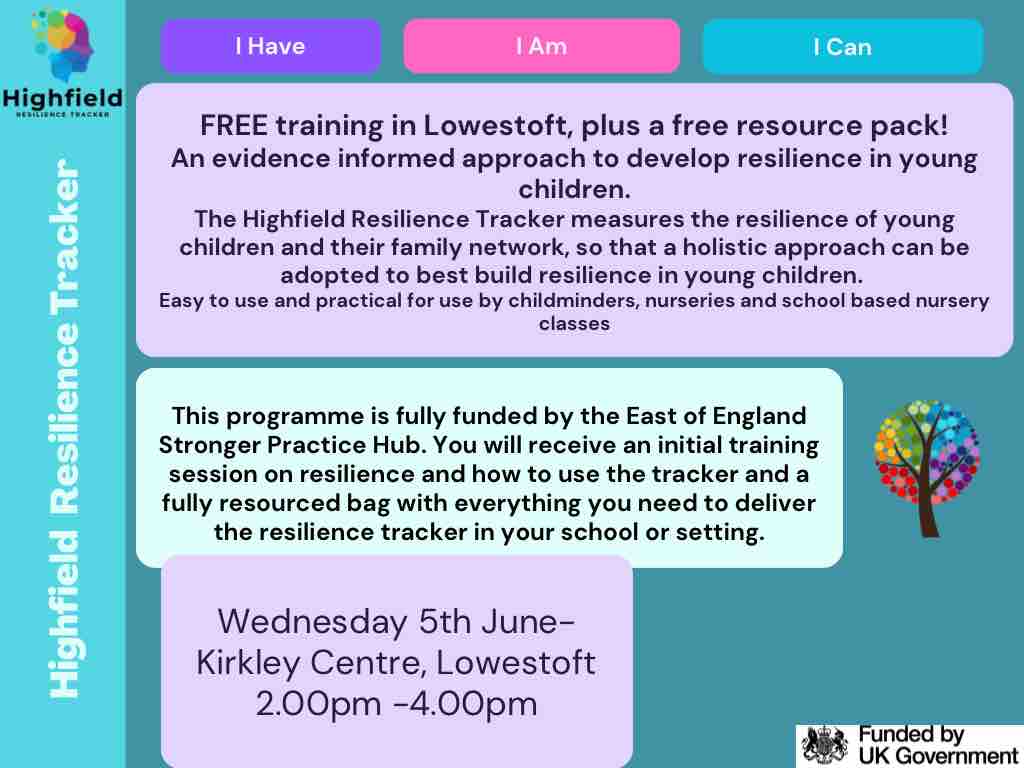 Are your children lacking resilience? 💪🏻 Sign up for our FULLY FUNDED Resilience Tracker training using the details below or click here: ow.ly/wThx50RuGSN #EoEEYSPH #StrongerPracticeHub