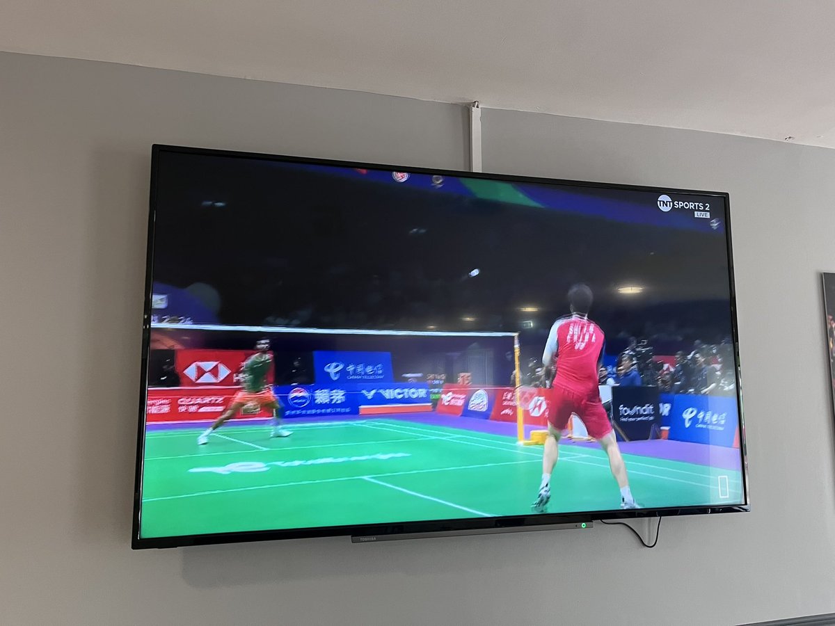 📺 The Trust has recently paid for a replacement TV in the 1883 Bar due to the previous one being damaged. No football on so badminton it is…