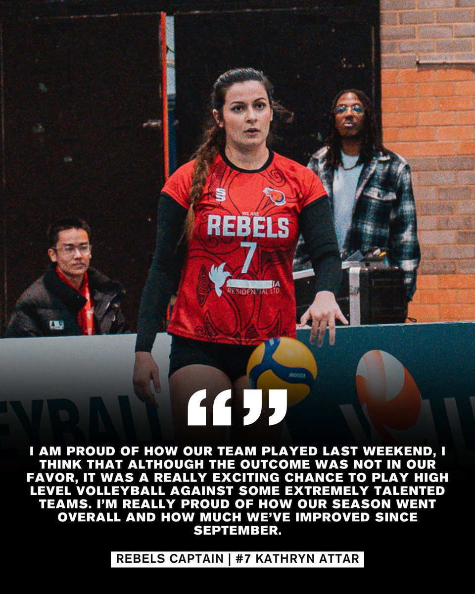 Words from the captain Kathryn Attar 🗣!

Read more: ow.ly/VLgw50RuH3p

#UptheRebs #WeAreRebels