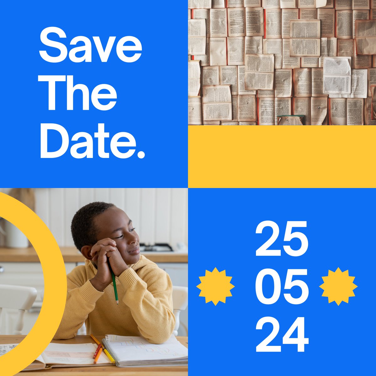 ilimicommunity_'s tweet image. Shhh! We can't tell you everything just yet, but get ready for a book-tastic day!
More details to come.

#childrensday #COMINGSOON #ComingInMay