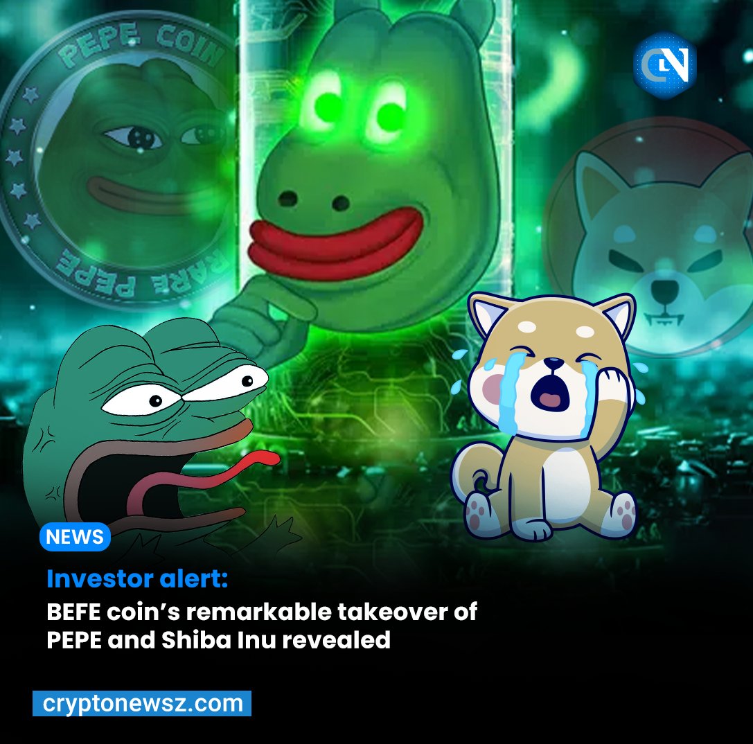 Meet BEFE coin - the rising star challenging meme currencies like #ShibaInu and #PEPE. Is it the next big thing in crypto? 🚀 

Read the full blog here:
cryptonewsz.com/investor-alert…

#BEFEcoin #BlockchainAdoption