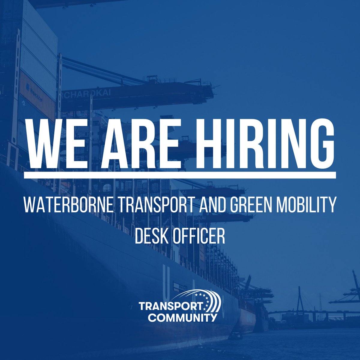 Tick-tock ⌛️ Just a couple of days left to apply and become part of our team!

We are looking for a Waterborne Transport and Green Mobility Desk Officer! This is your chance 🙌

Learn more, and apply 👇
tinyurl.com/35fzdkyy

#JobAlert #Vacancy #TogetherConnected