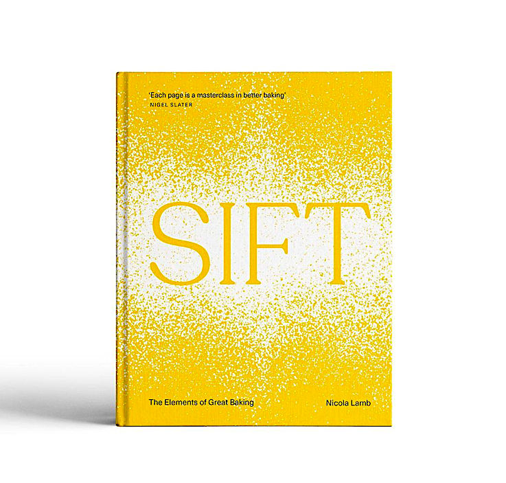 Bought into the joys of baking? Check out SIFT - the debut cookbook by @nicolaalamb out today @EburyPublishing 'Every page a masterclass in better baking' says @NigelSlater See Nicola cooking on stage #AbergavennyFoodFestival and catch her book-signing session with @Bookishcrick