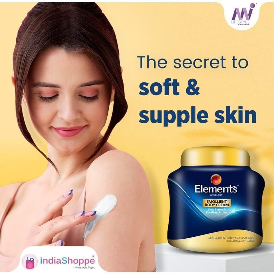 Enriched with Shea butter and essential minerals like magnesium, zinc, and copper. Get flawless skin and UV protection instantly! 

#smoothskin #skincare #clearskin #IndiaShoppe #ElementsWellness #bodybutter