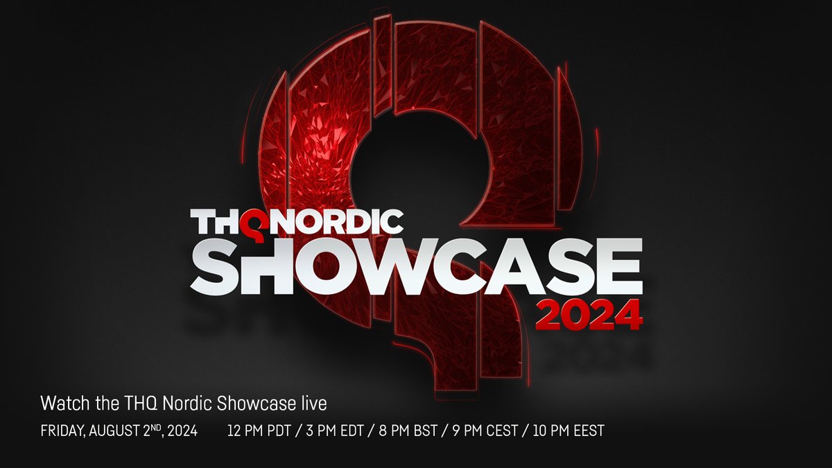 The same procedure as last year? Our annual THQ Nordic Digital Showcase returns on August 2, 2024!

Join us for new announcements, exciting updates on Gothic 1 Remake, Titan Quest II and much more.

#THQNordic2024
